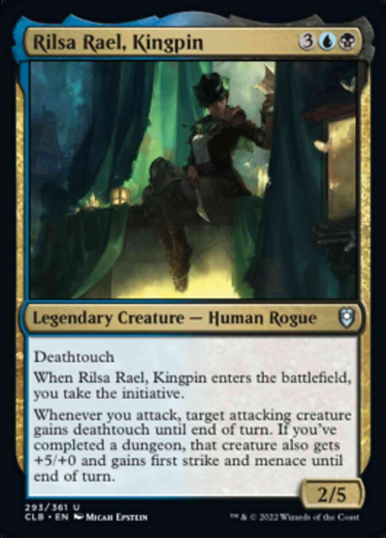 Rilsa Rael, Kingpin magic card front