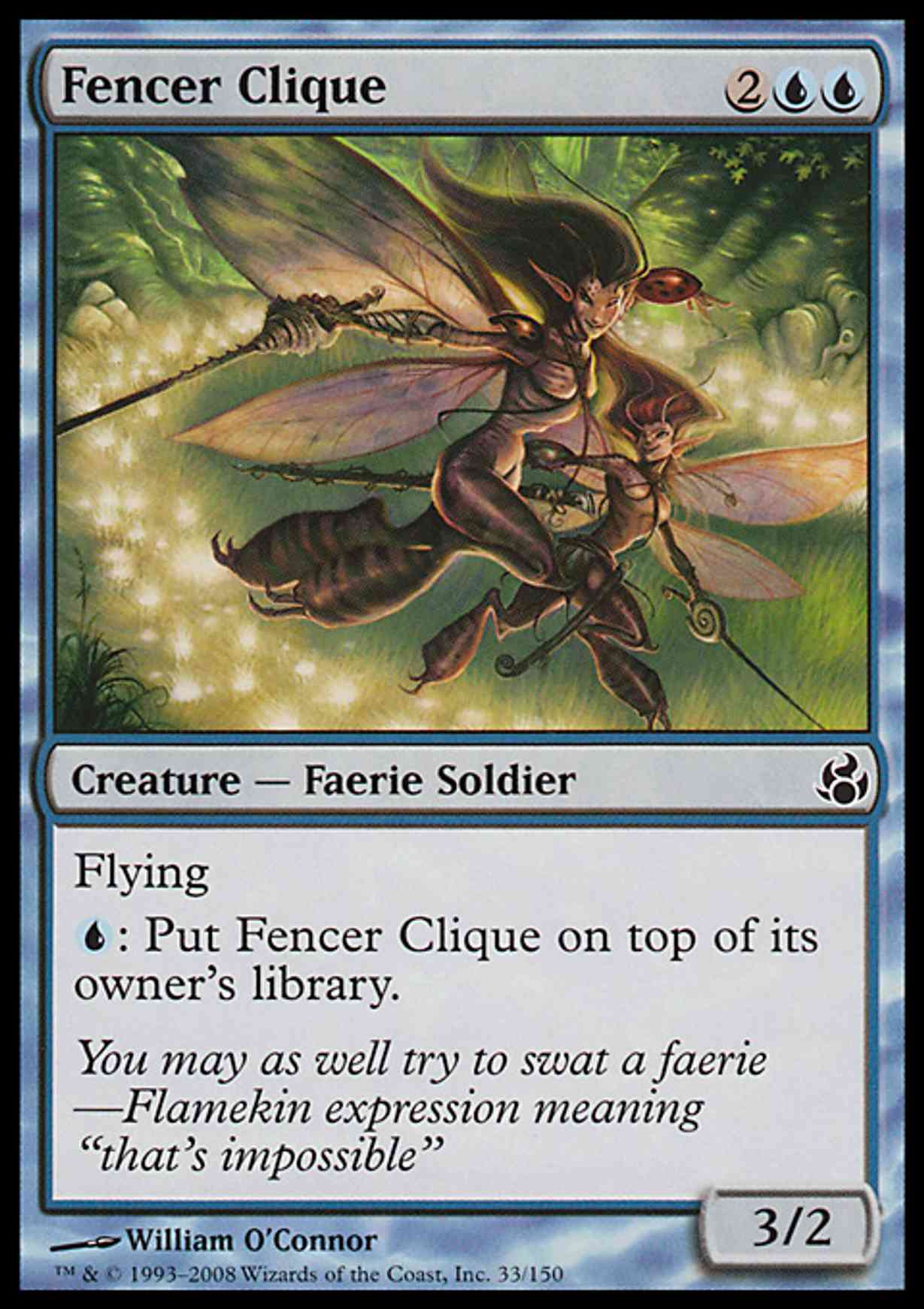 Fencer Clique magic card front