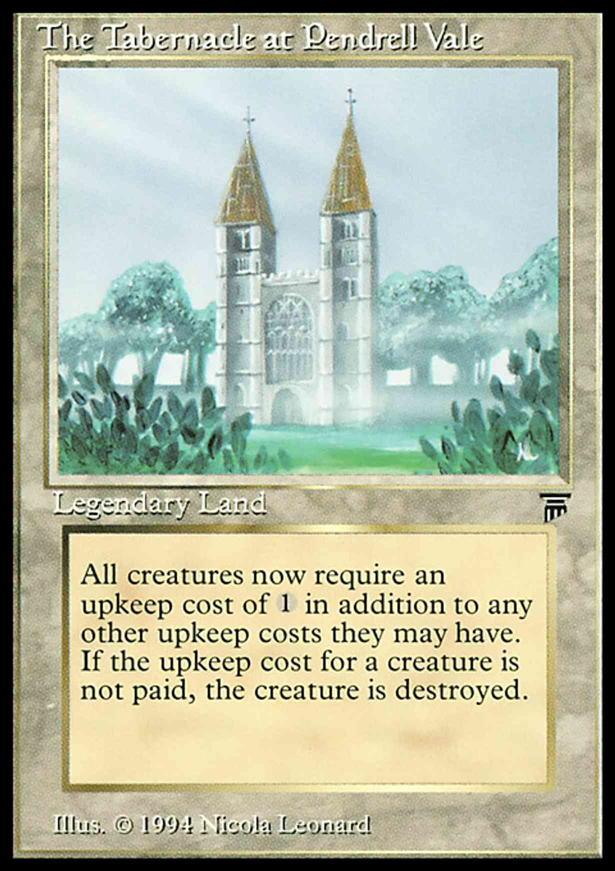 The Tabernacle at Pendrell Vale magic card front