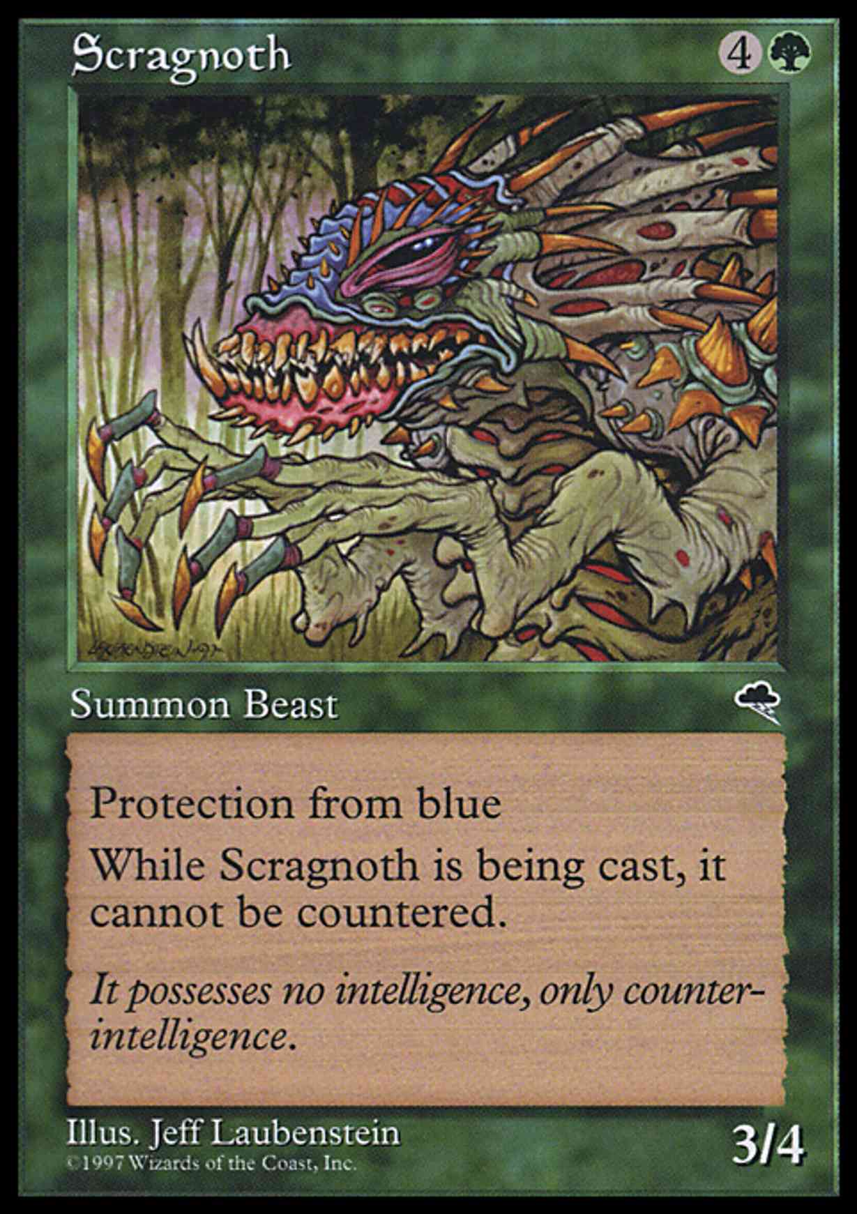 Scragnoth magic card front