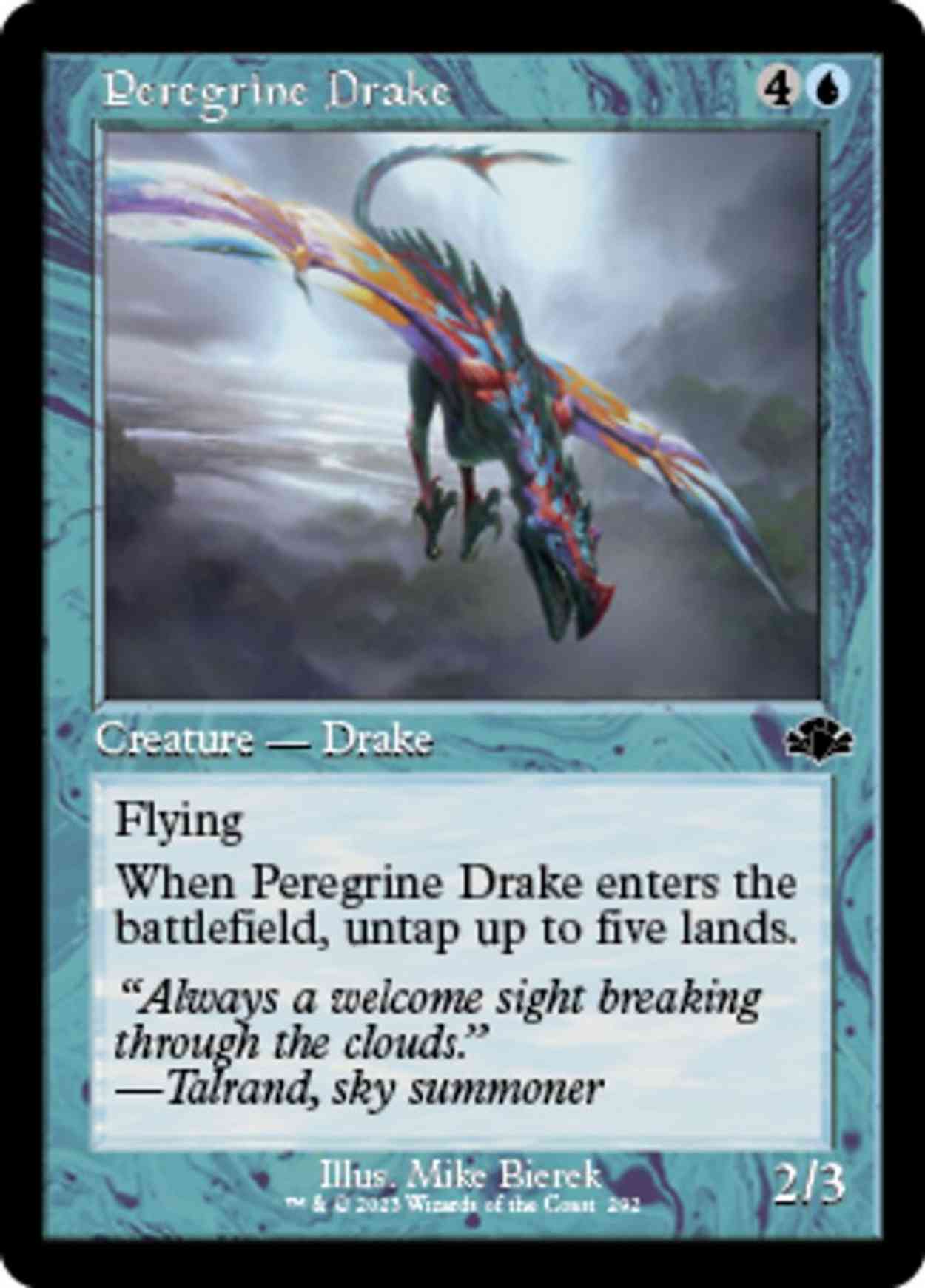 Peregrine Drake (Retro Frame) magic card front