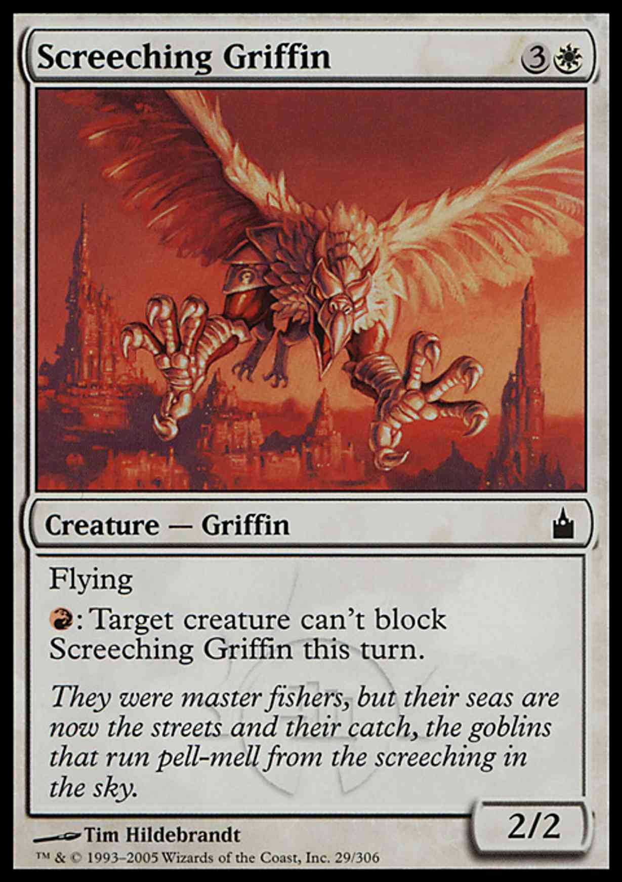 Screeching Griffin magic card front