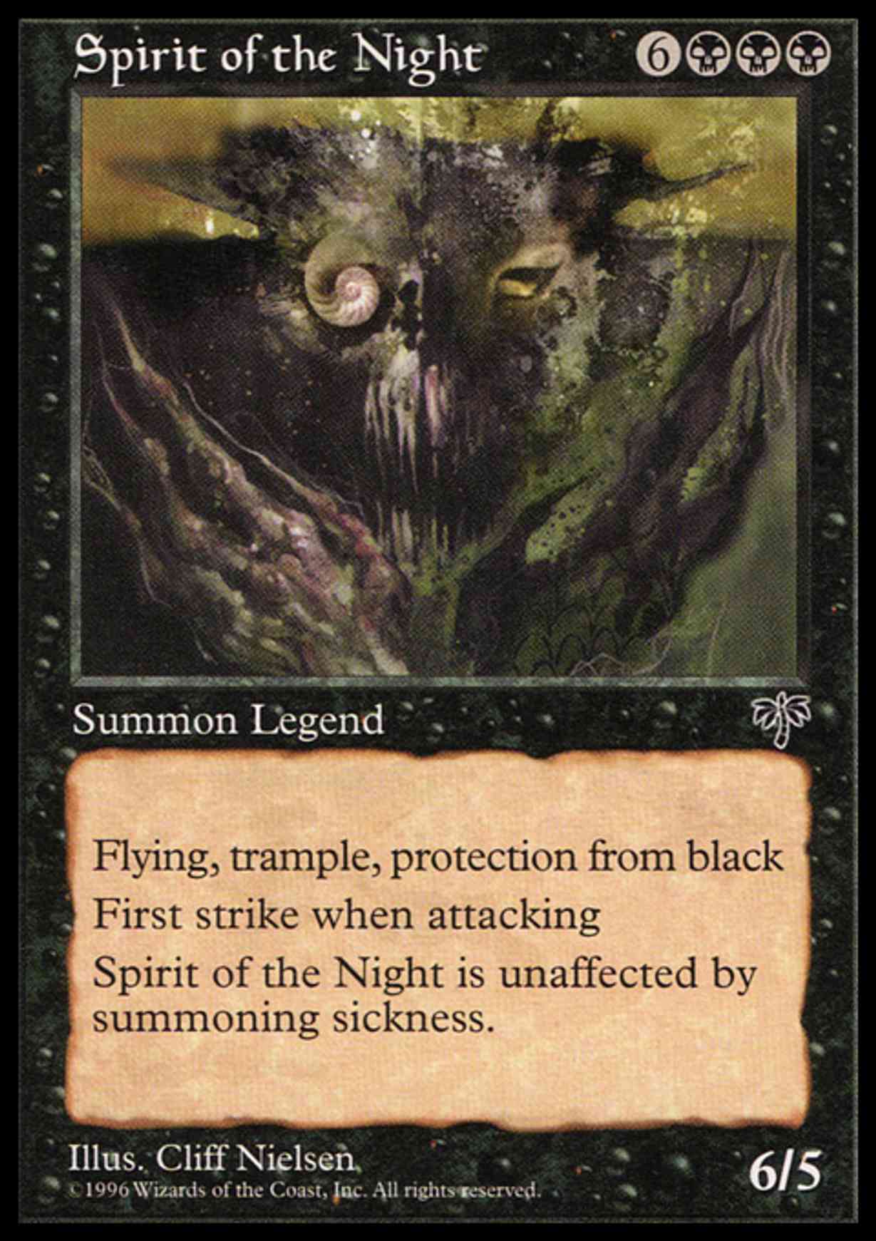 Spirit of the Night magic card front