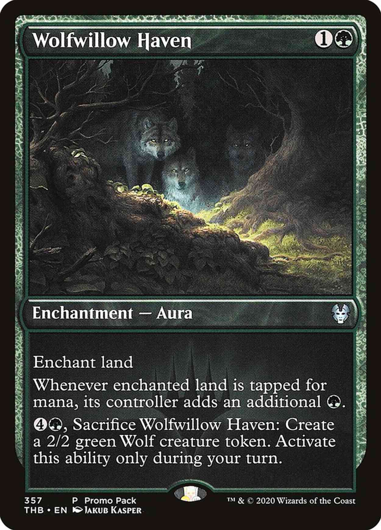 Wolfwillow Haven magic card front