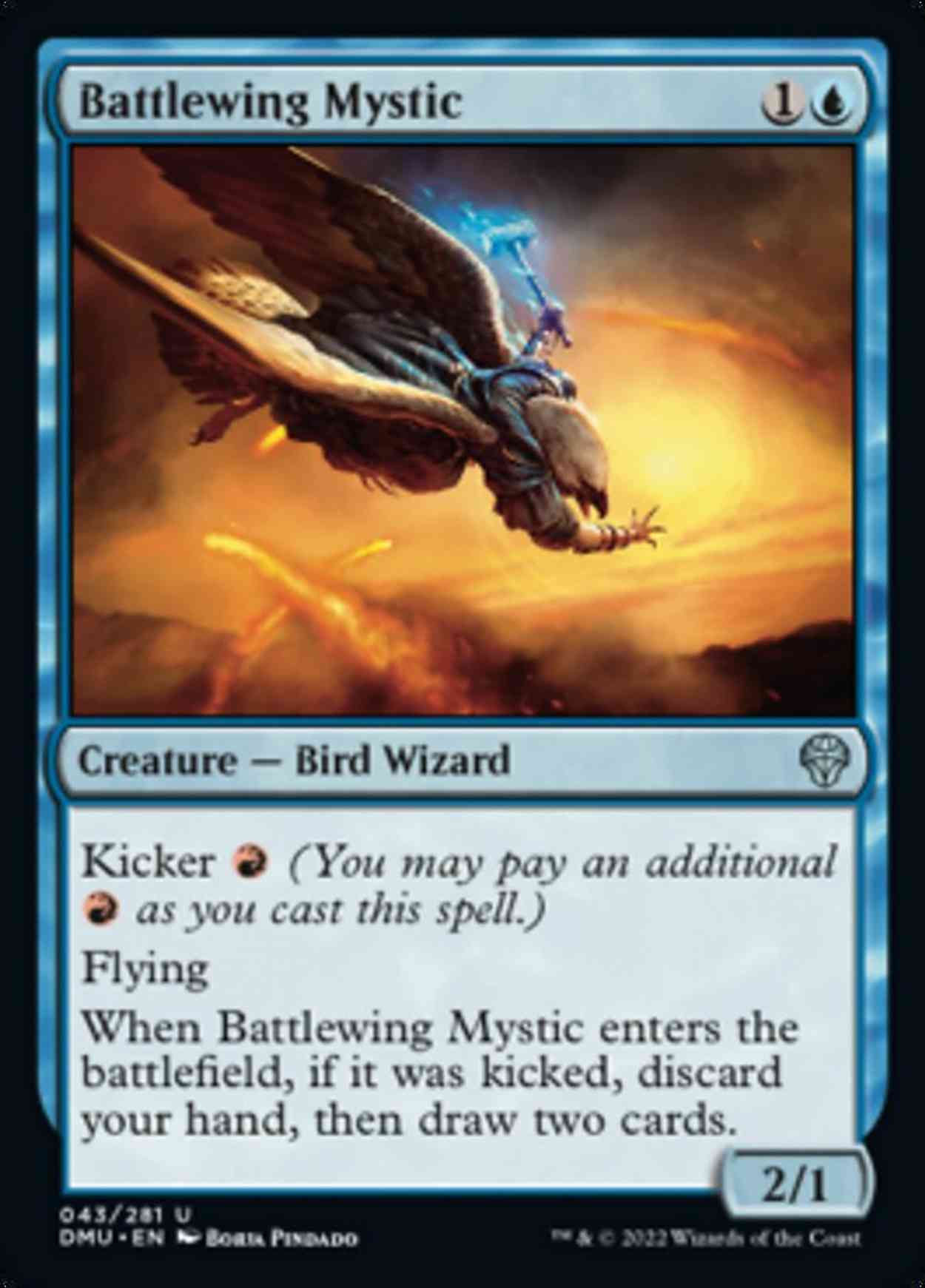 Battlewing Mystic magic card front