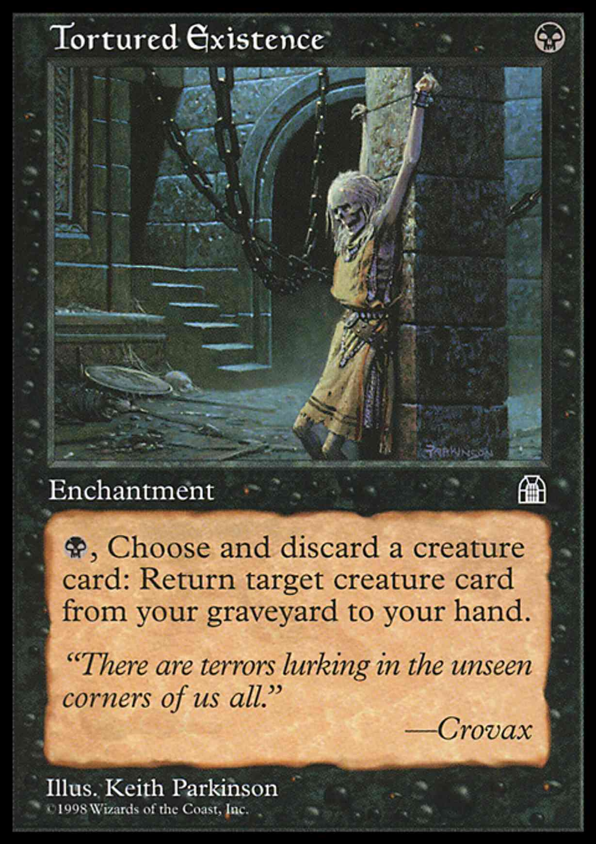 Tortured Existence magic card front