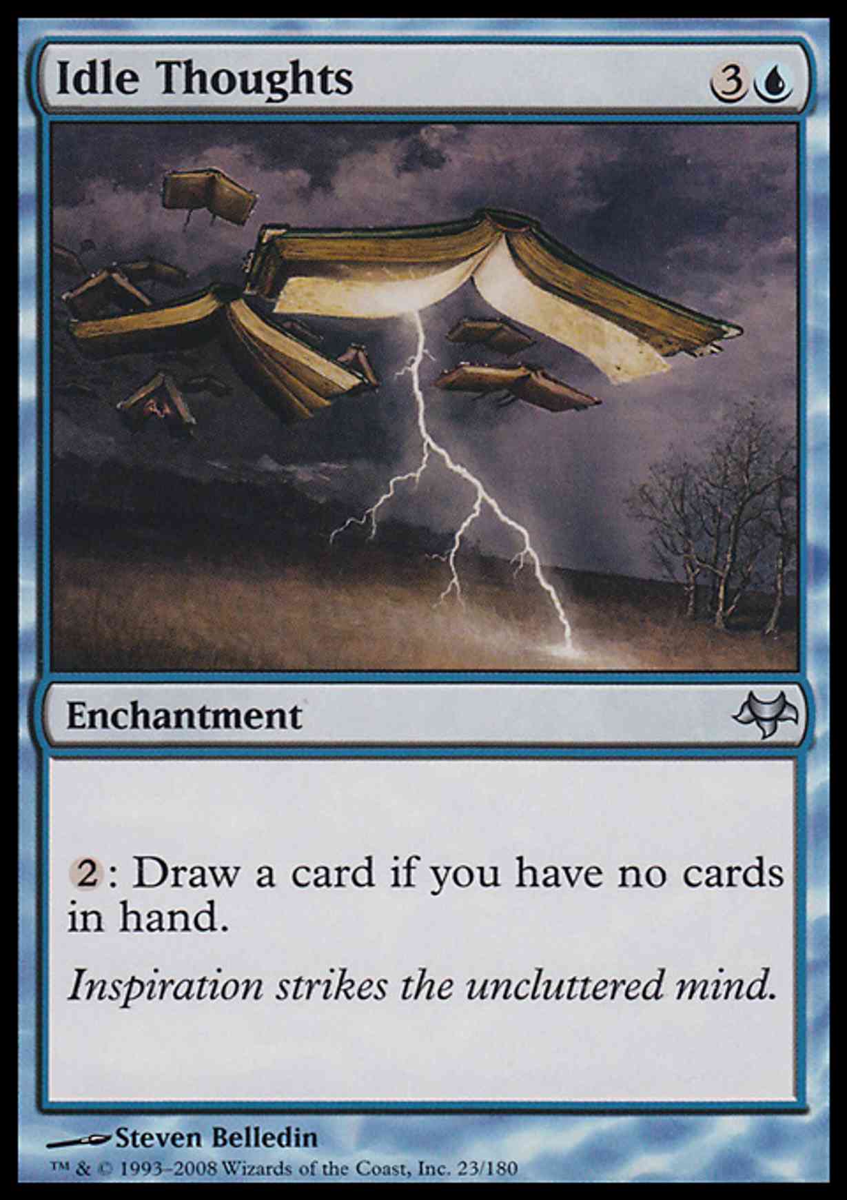 Idle Thoughts magic card front