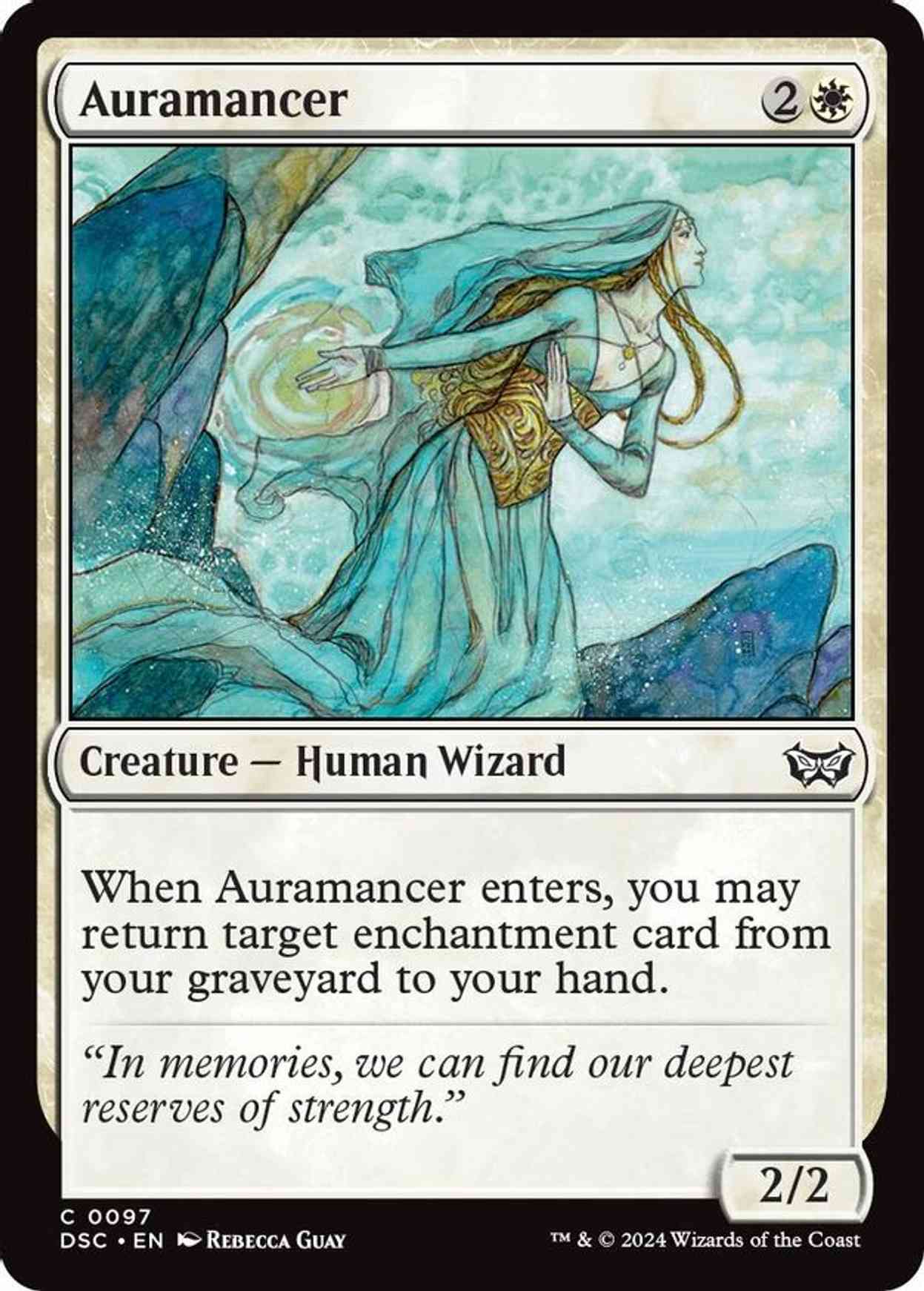 Auramancer magic card front