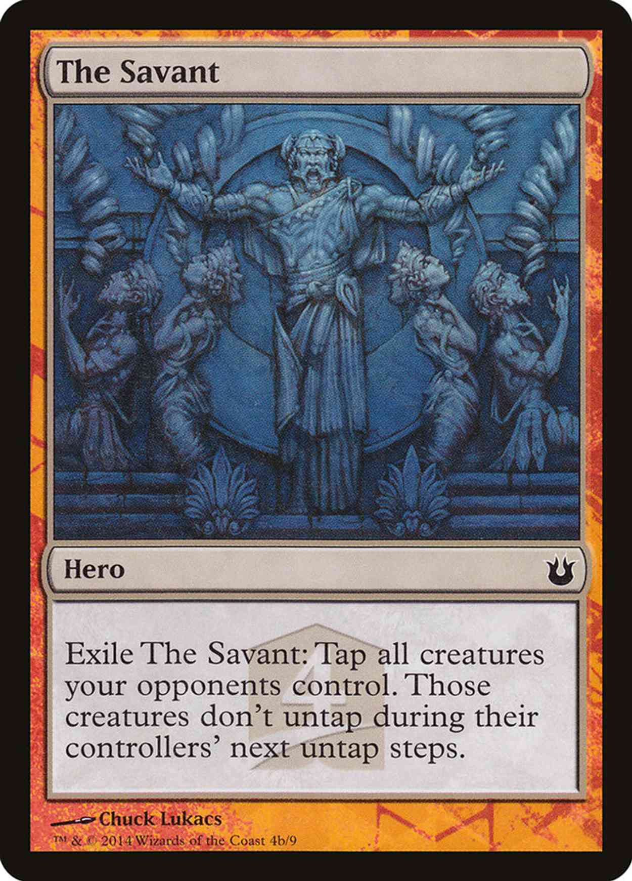 The Savant magic card front