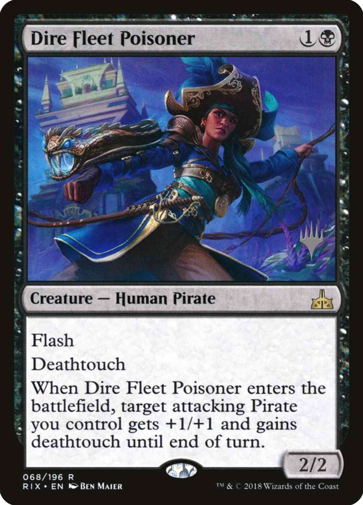 Dire Fleet Poisoner magic card front