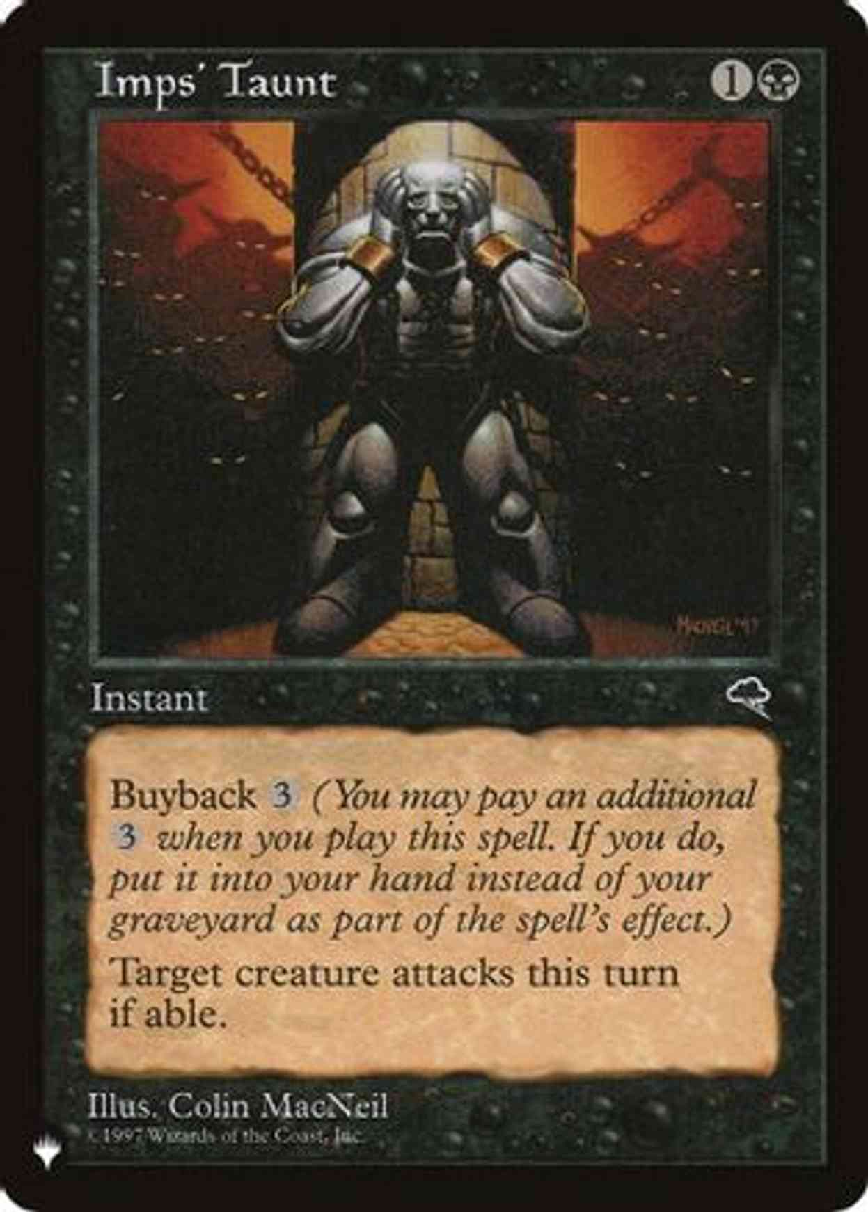 Imps' Taunt magic card front