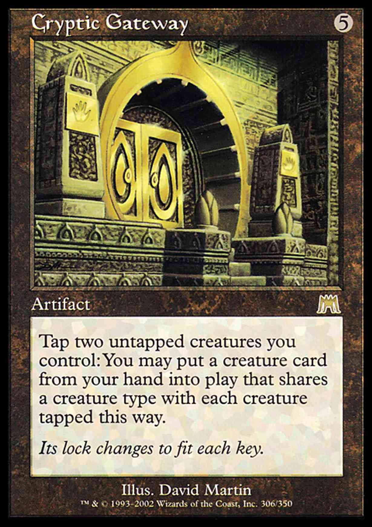 Cryptic Gateway magic card front