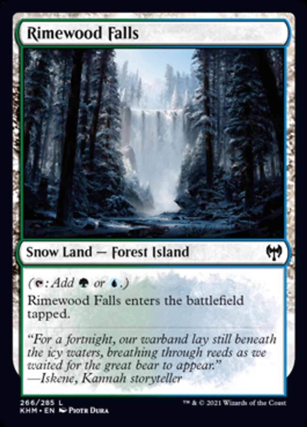 Rimewood Falls magic card front
