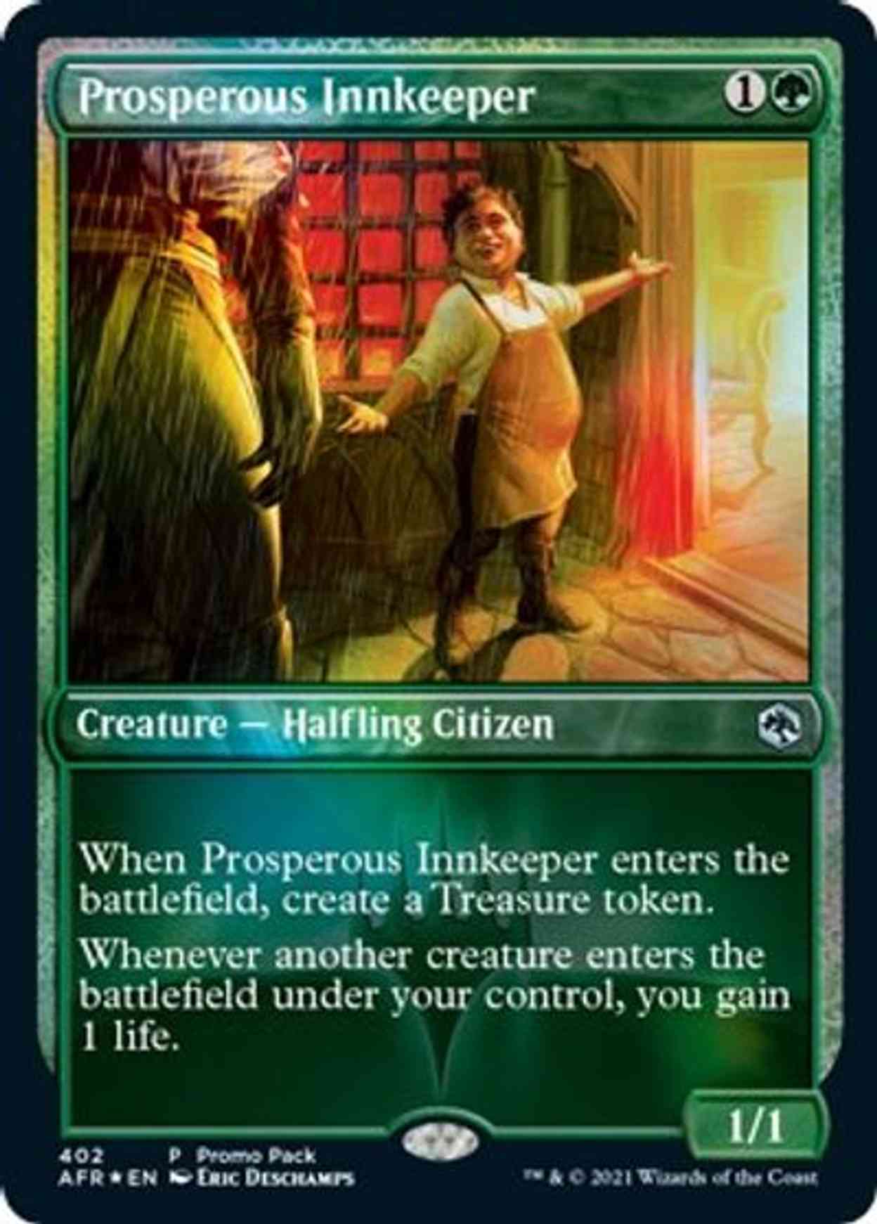 Prosperous Innkeeper magic card front