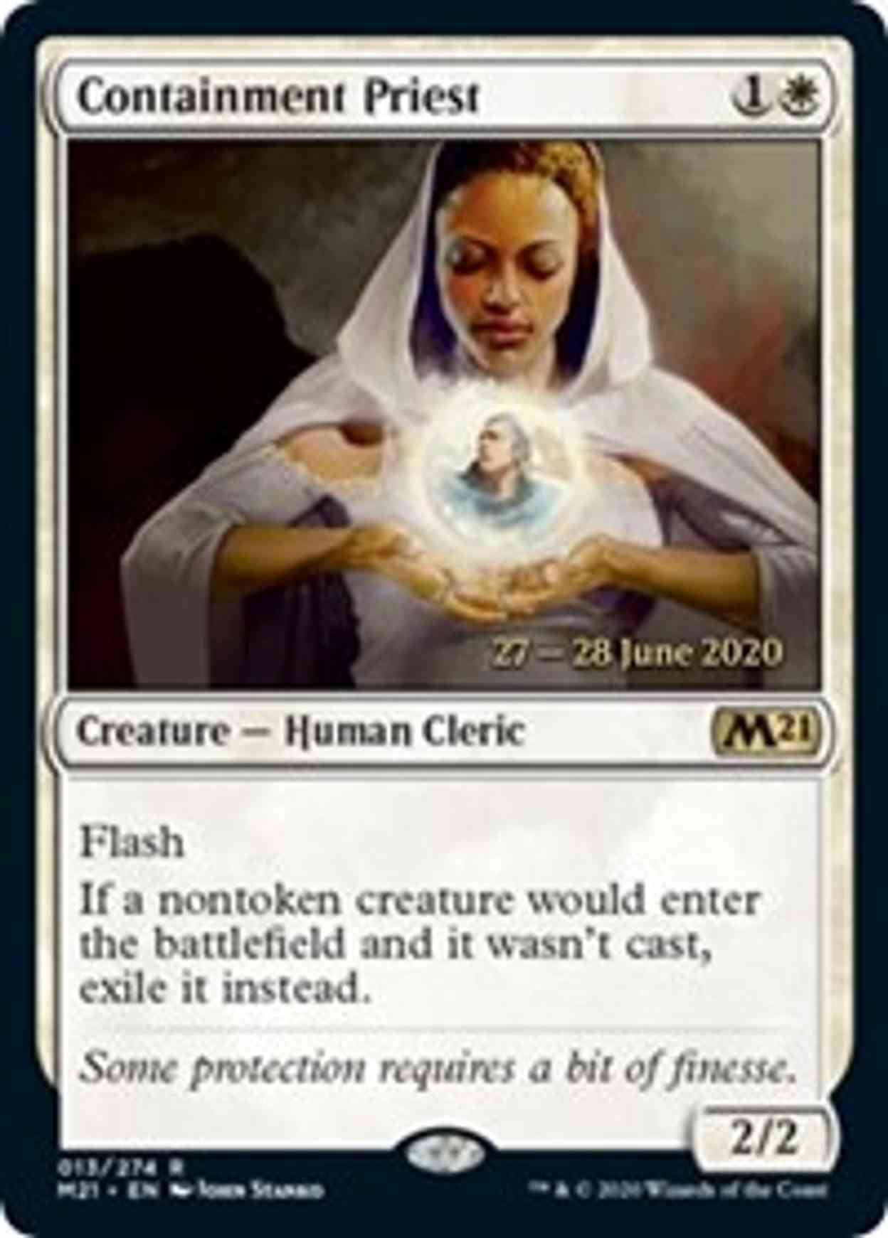 Containment Priest magic card front