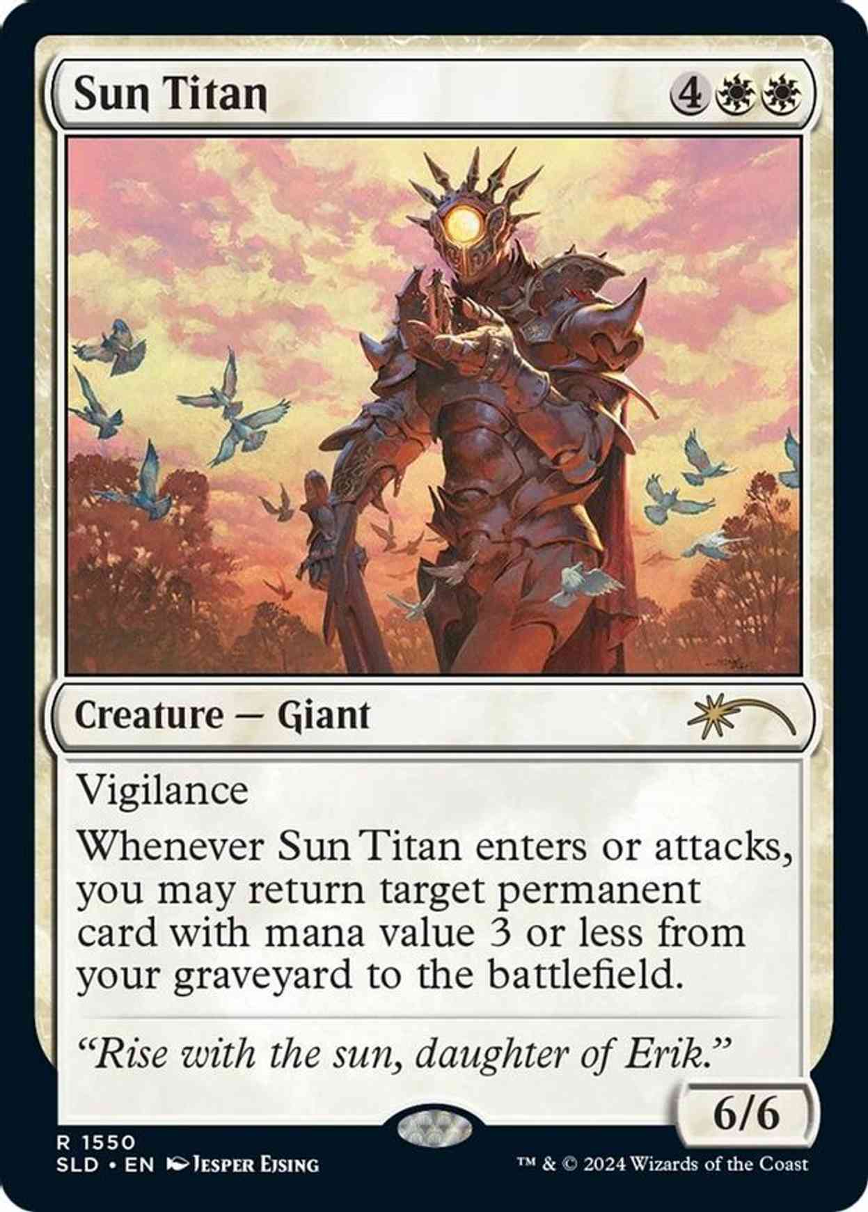 Sun Titan magic card front