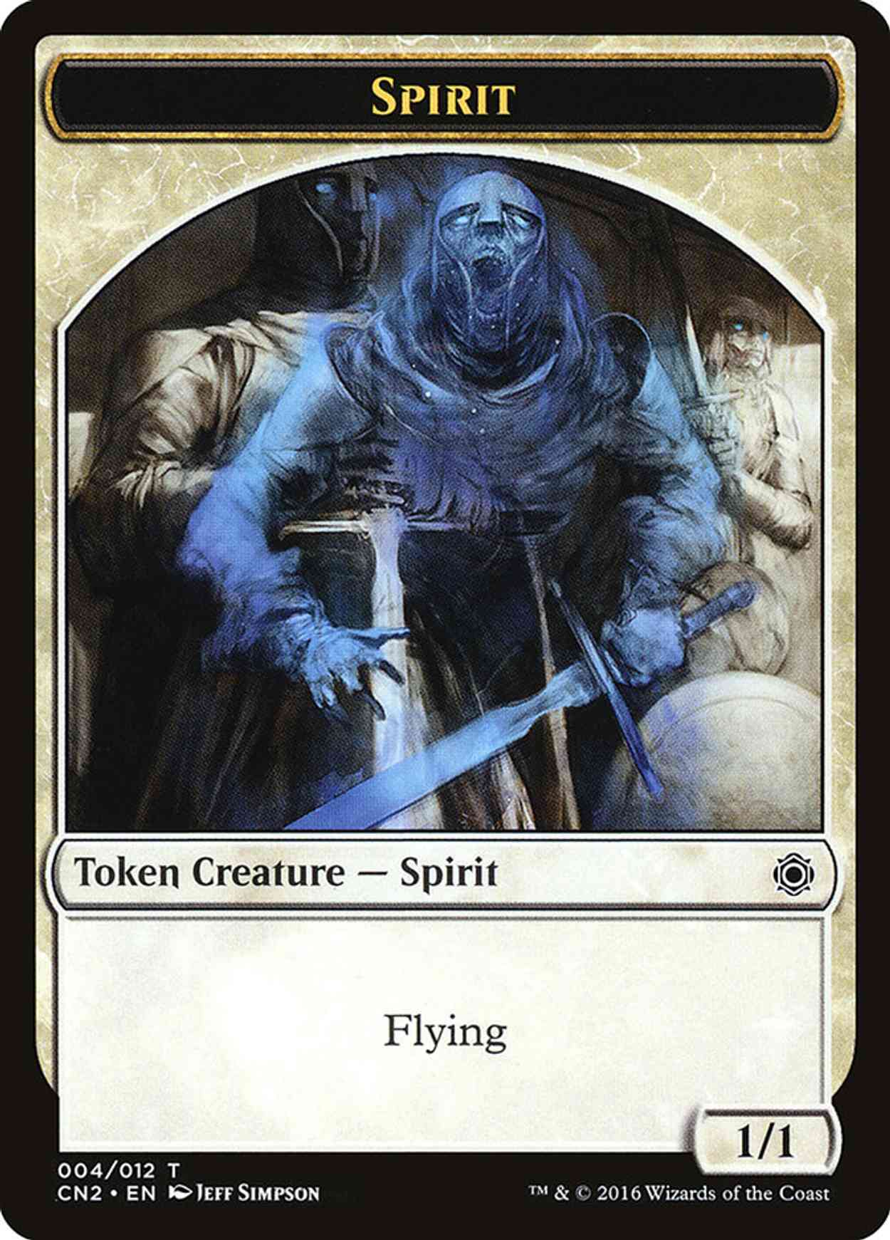 Spirit Token magic card front