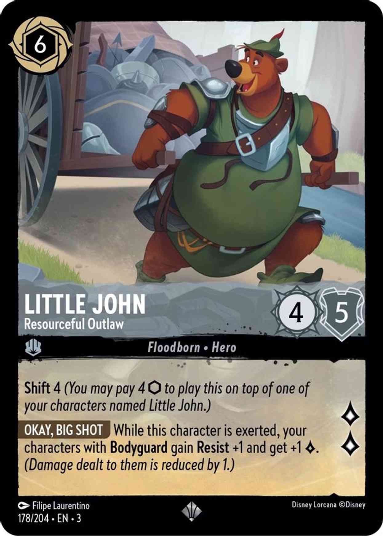 Little John - Resourceful Outlaw magic card front