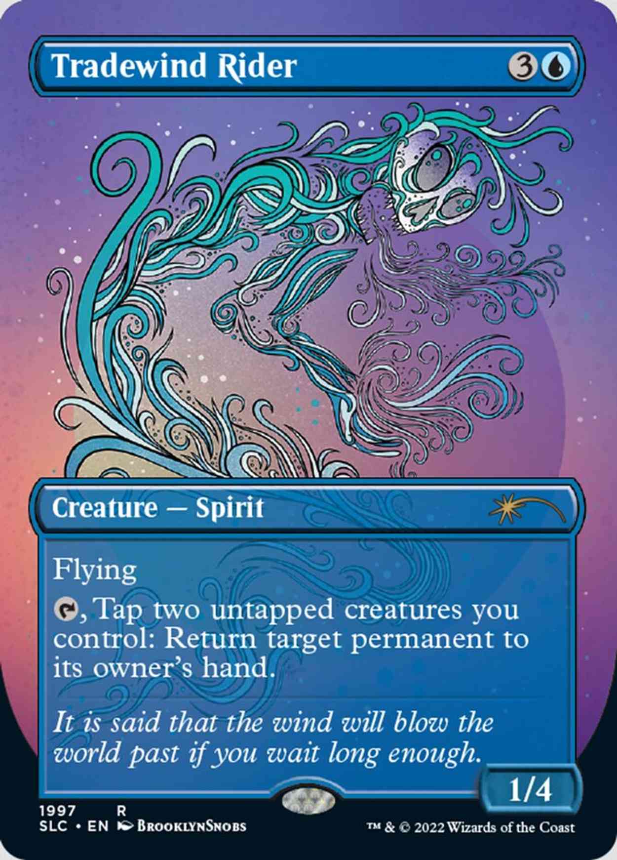 Tradewind Rider magic card front