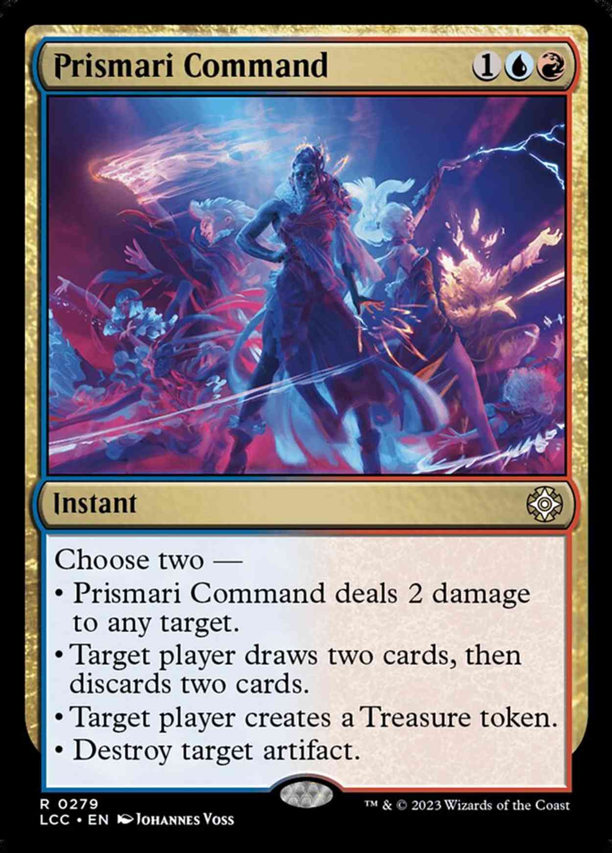 Prismari Command magic card front