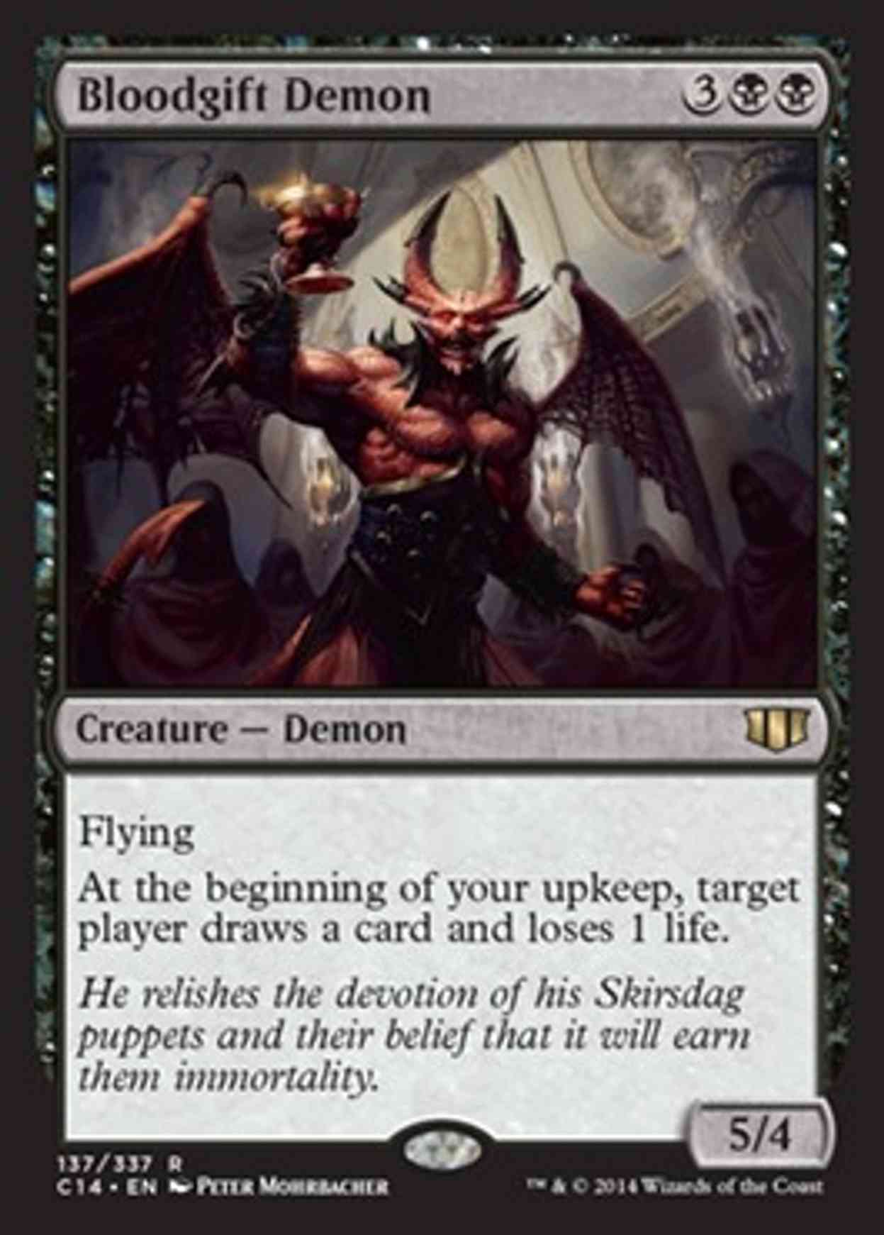 Bloodgift Demon magic card front