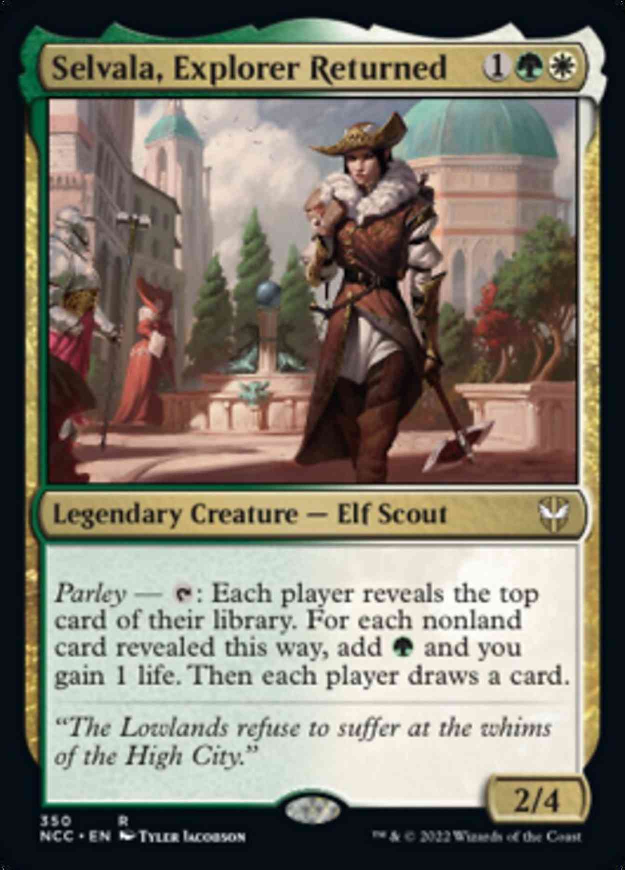 Selvala, Explorer Returned magic card front