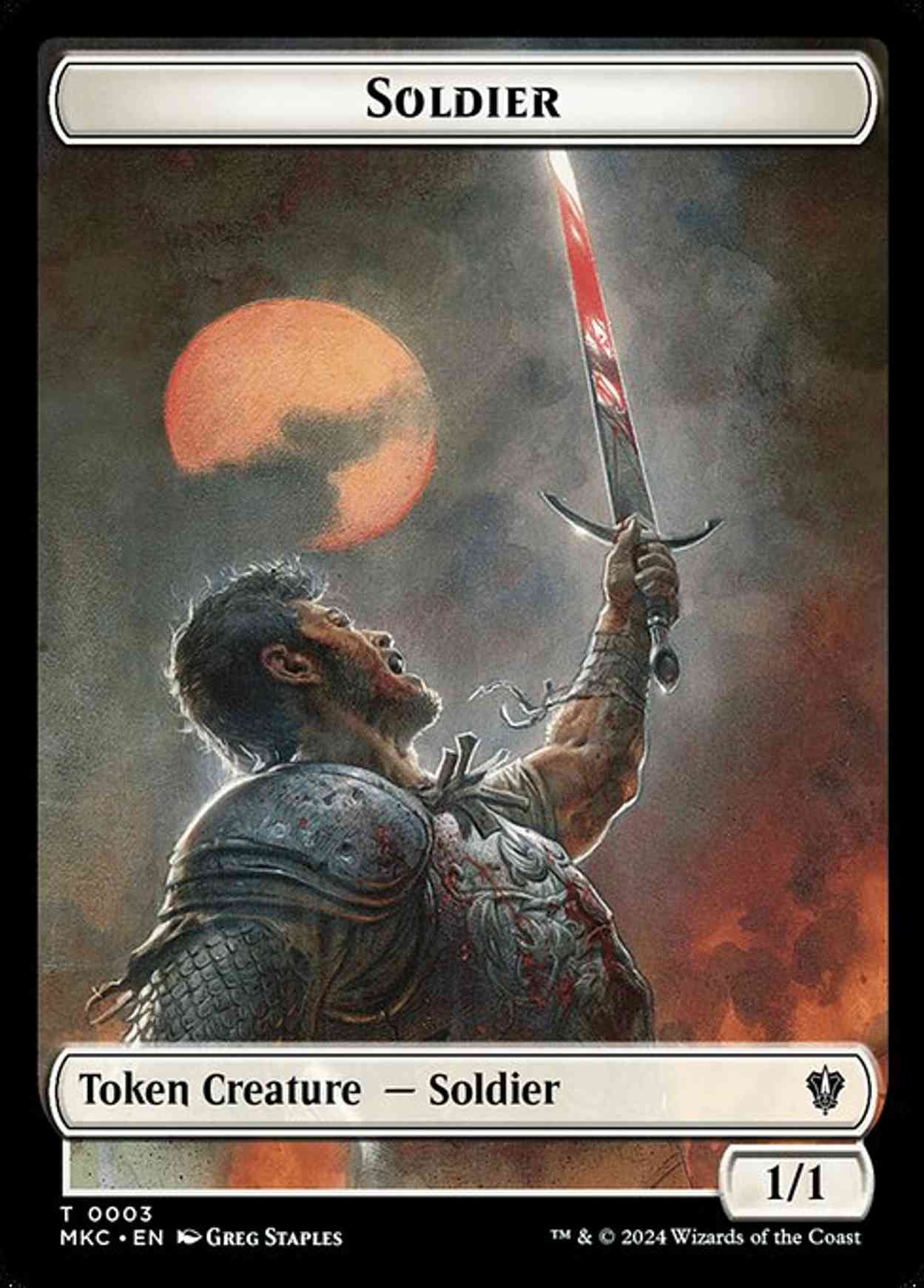 Soldier // Kobolds of Kher Keep Double-Sided Token magic card front