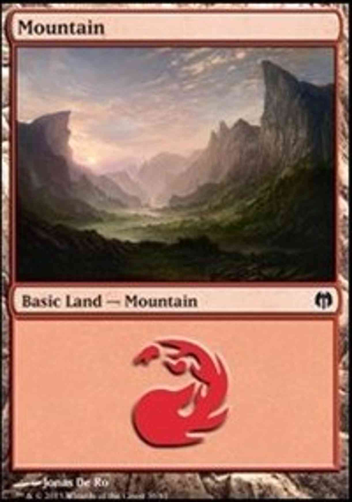 Mountain (36) magic card front
