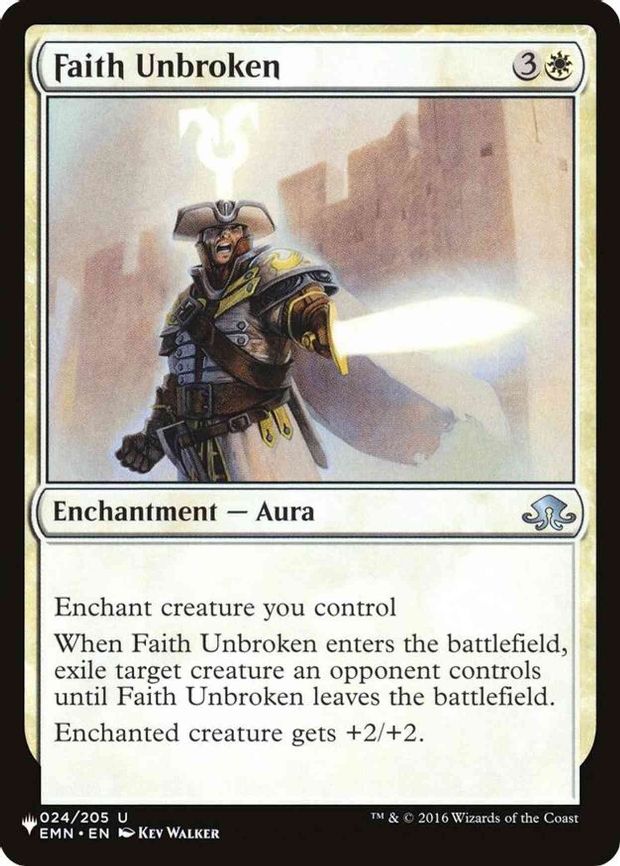 Faith Unbroken magic card front