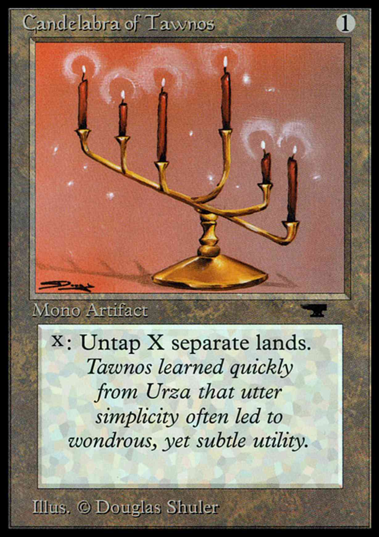 Candelabra of Tawnos magic card front