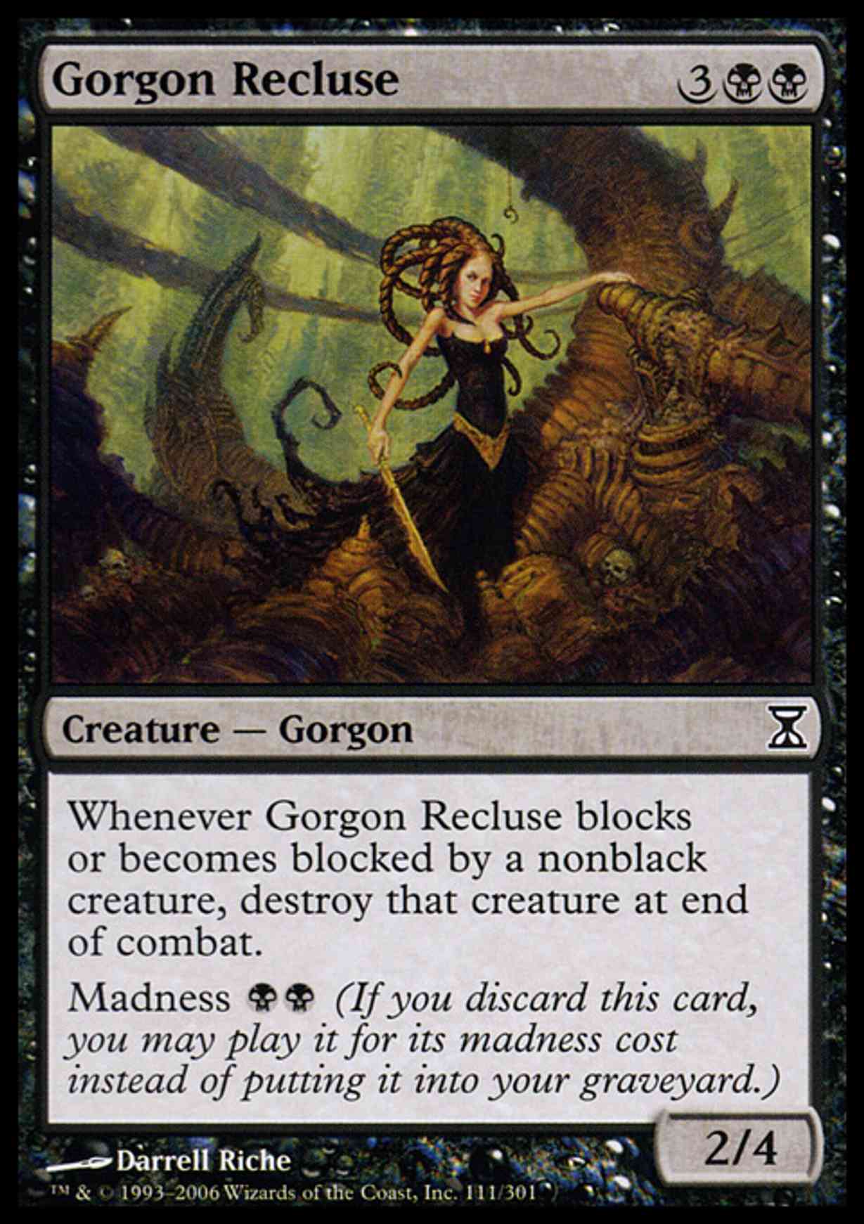Gorgon Recluse magic card front