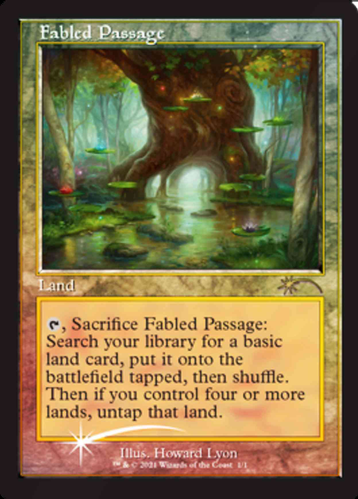 Fabled Passage magic card front