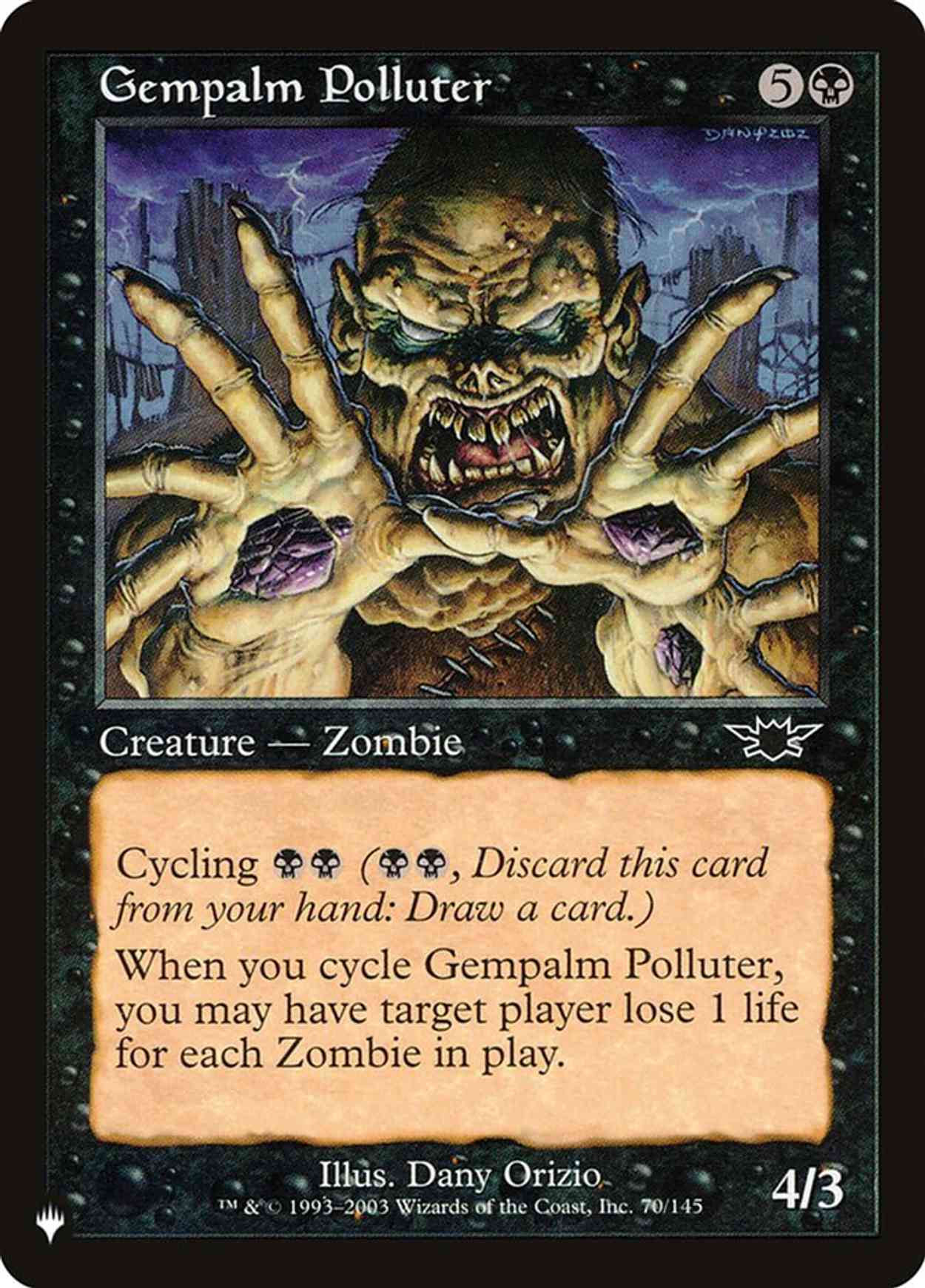 Gempalm Polluter magic card front