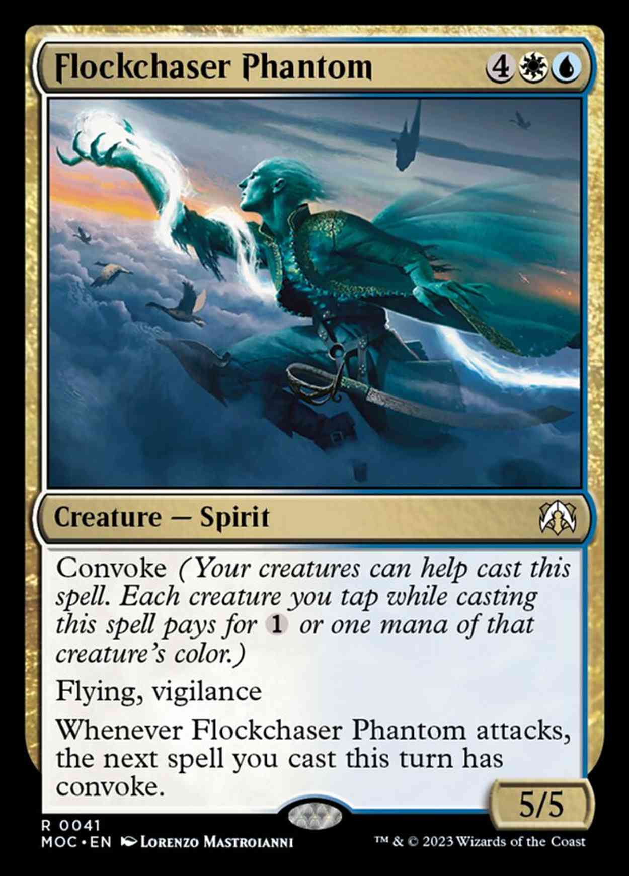 Flockchaser Phantom magic card front