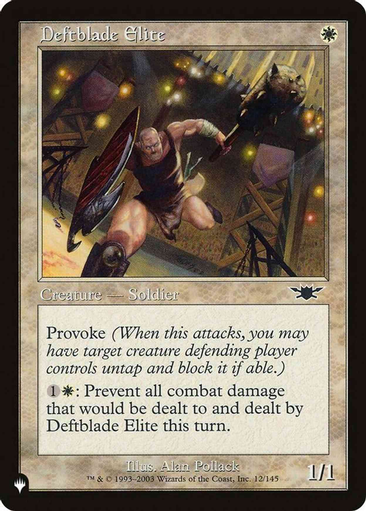 Deftblade Elite magic card front