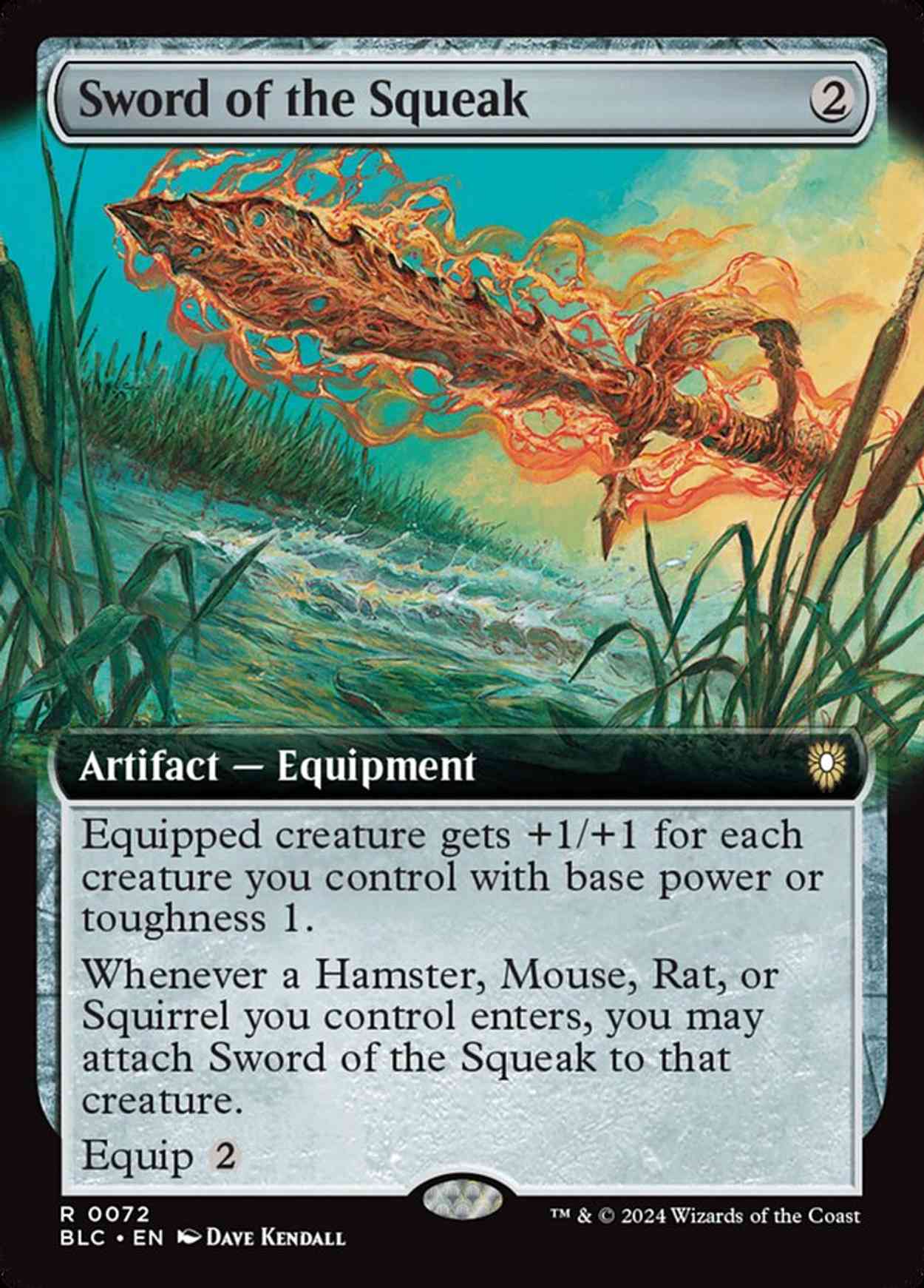 Sword of the Squeak magic card front