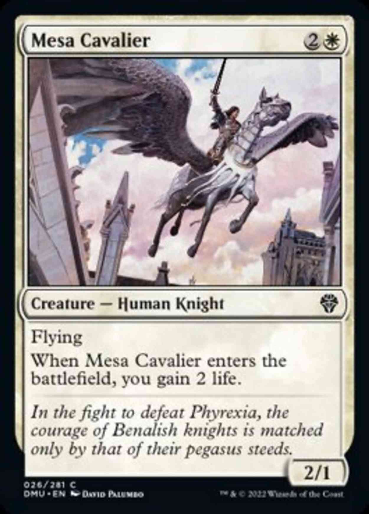 Mesa Cavalier magic card front