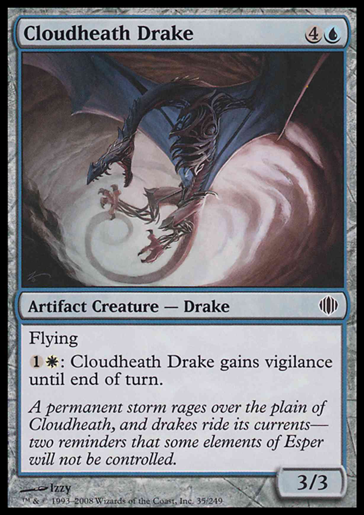 Cloudheath Drake magic card front