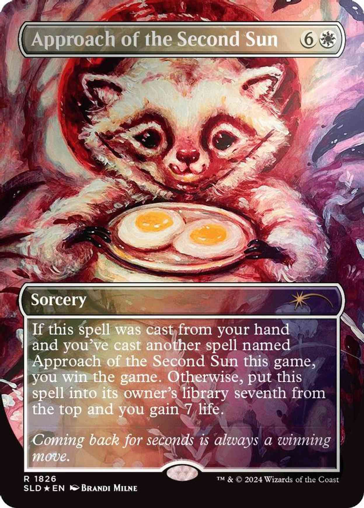 Approach of the Second Sun (Rainbow Foil) magic card front