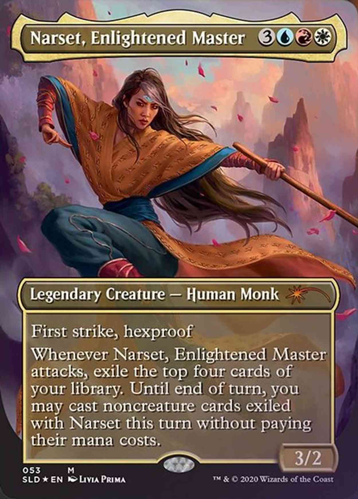 Narset, Enlightened Master magic card front