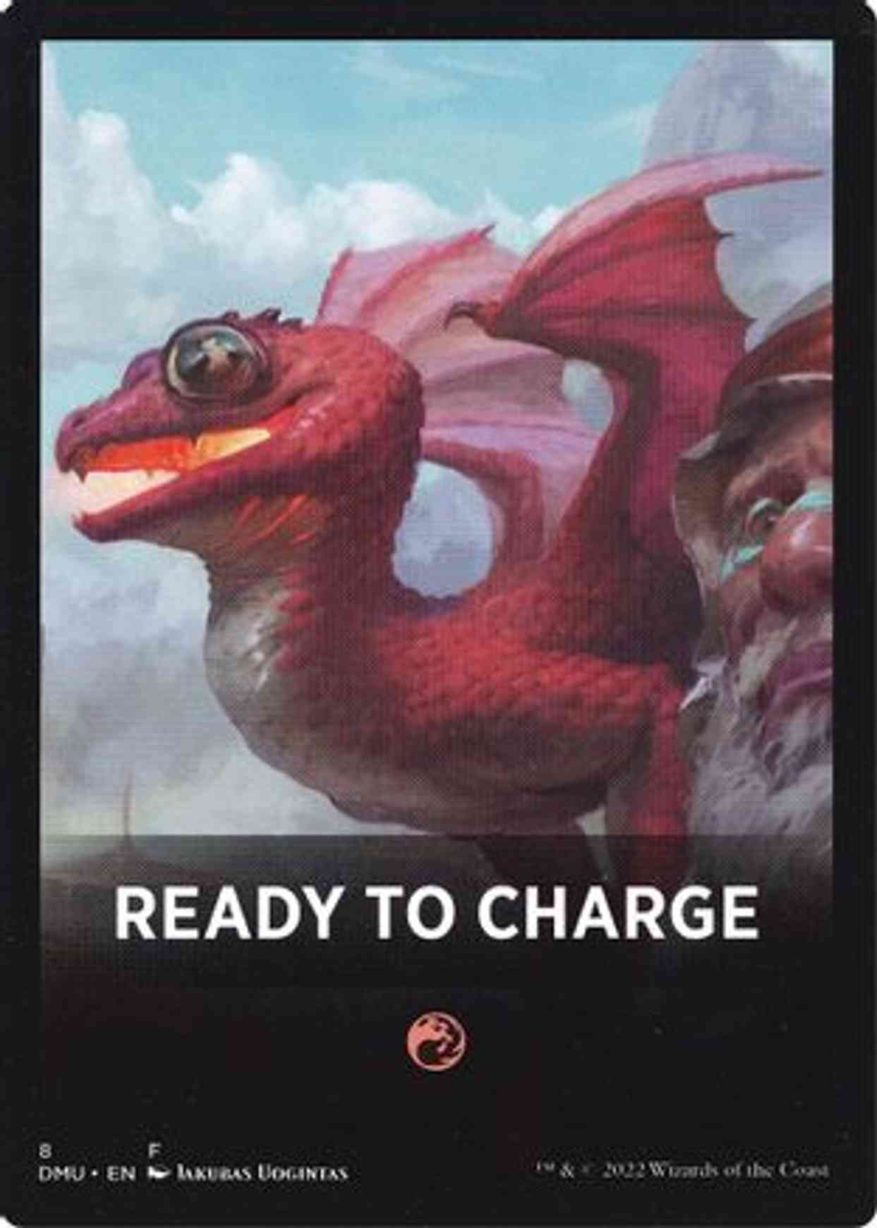 Ready to Charge Theme Card magic card front