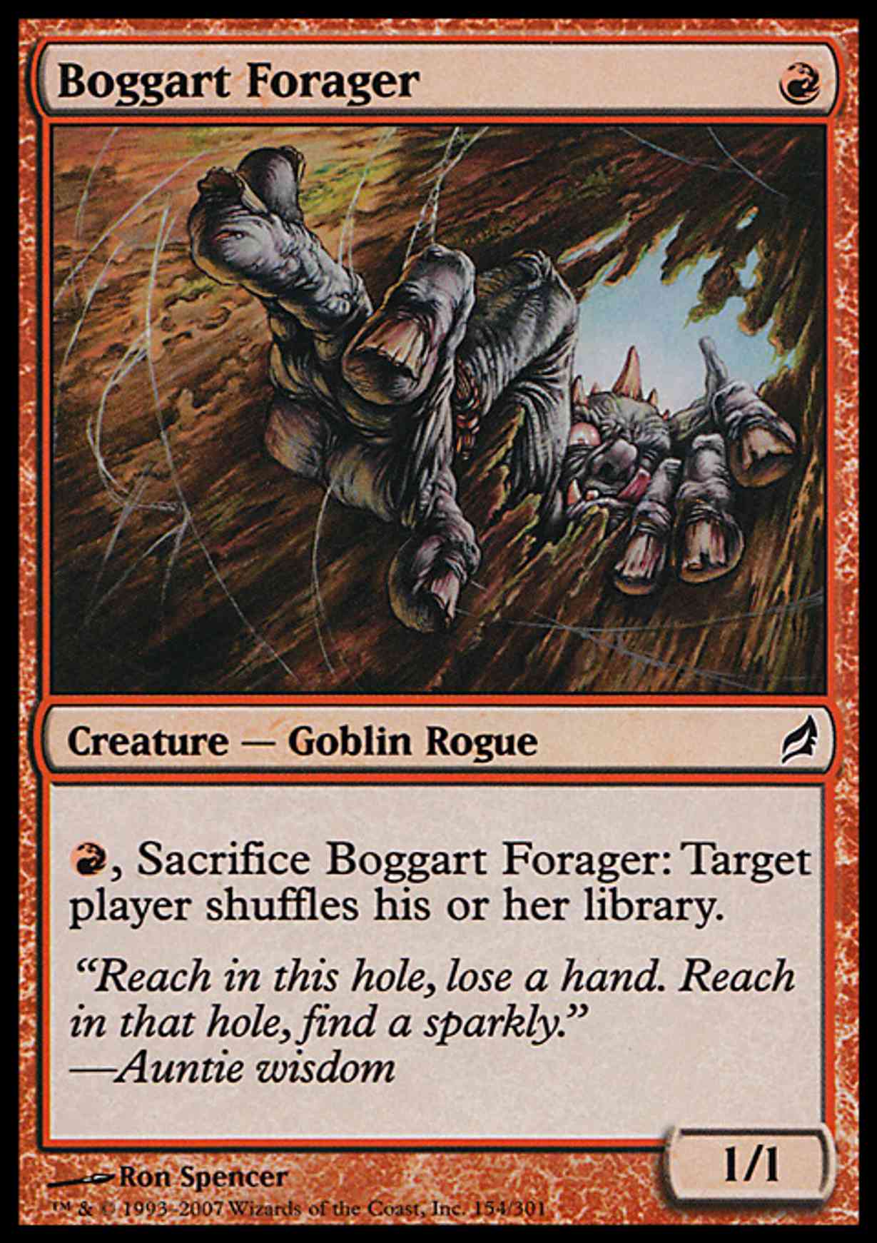 Boggart Forager magic card front