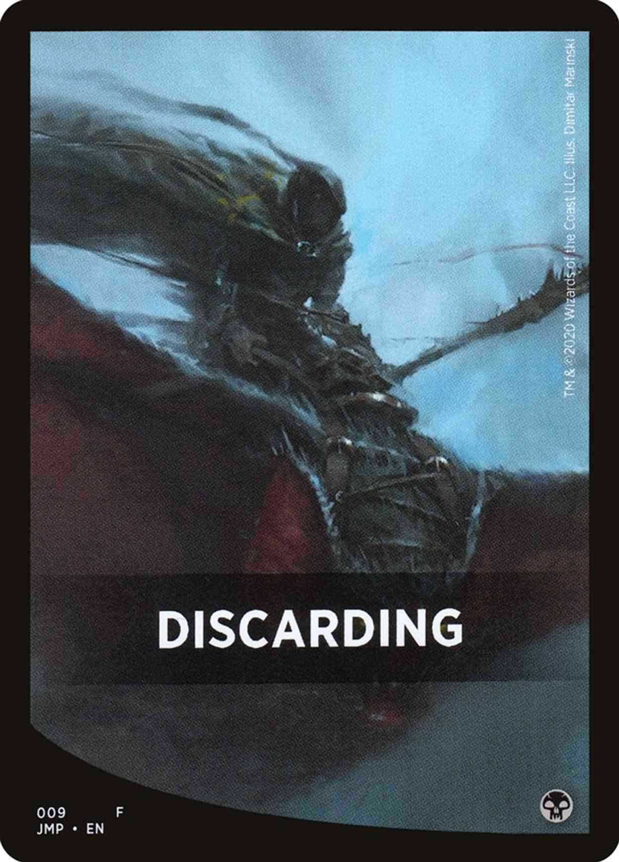 Discarding Theme Card magic card front