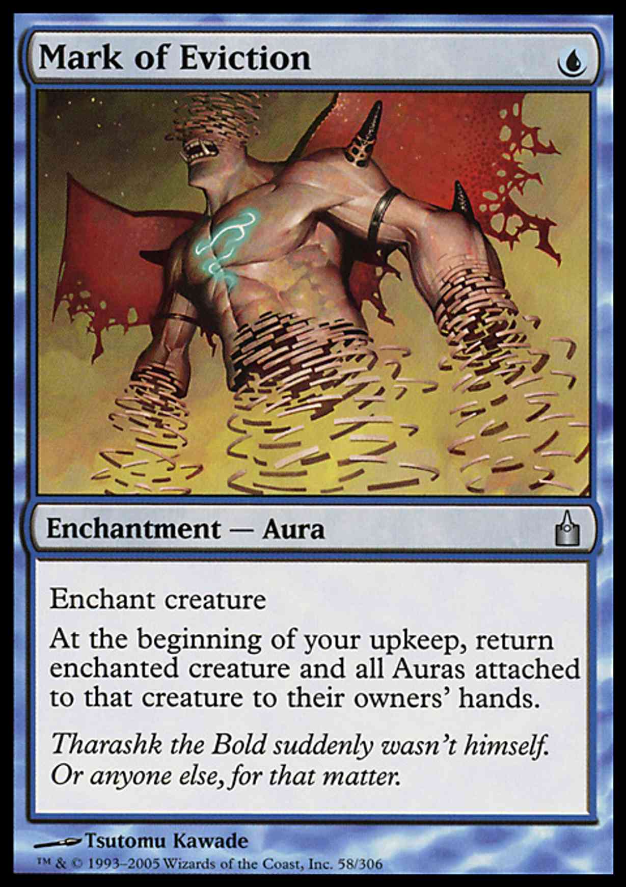 Mark of Eviction magic card front