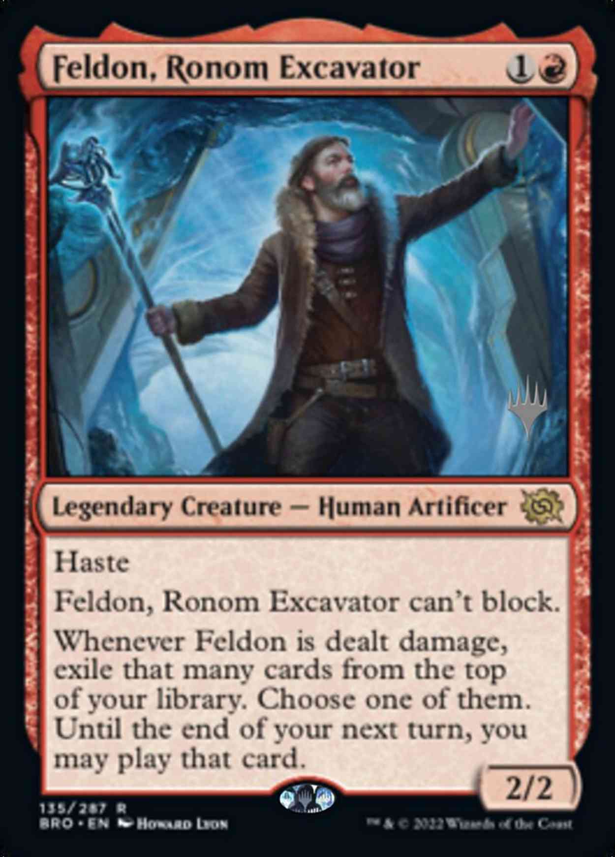 Feldon, Ronom Excavator magic card front