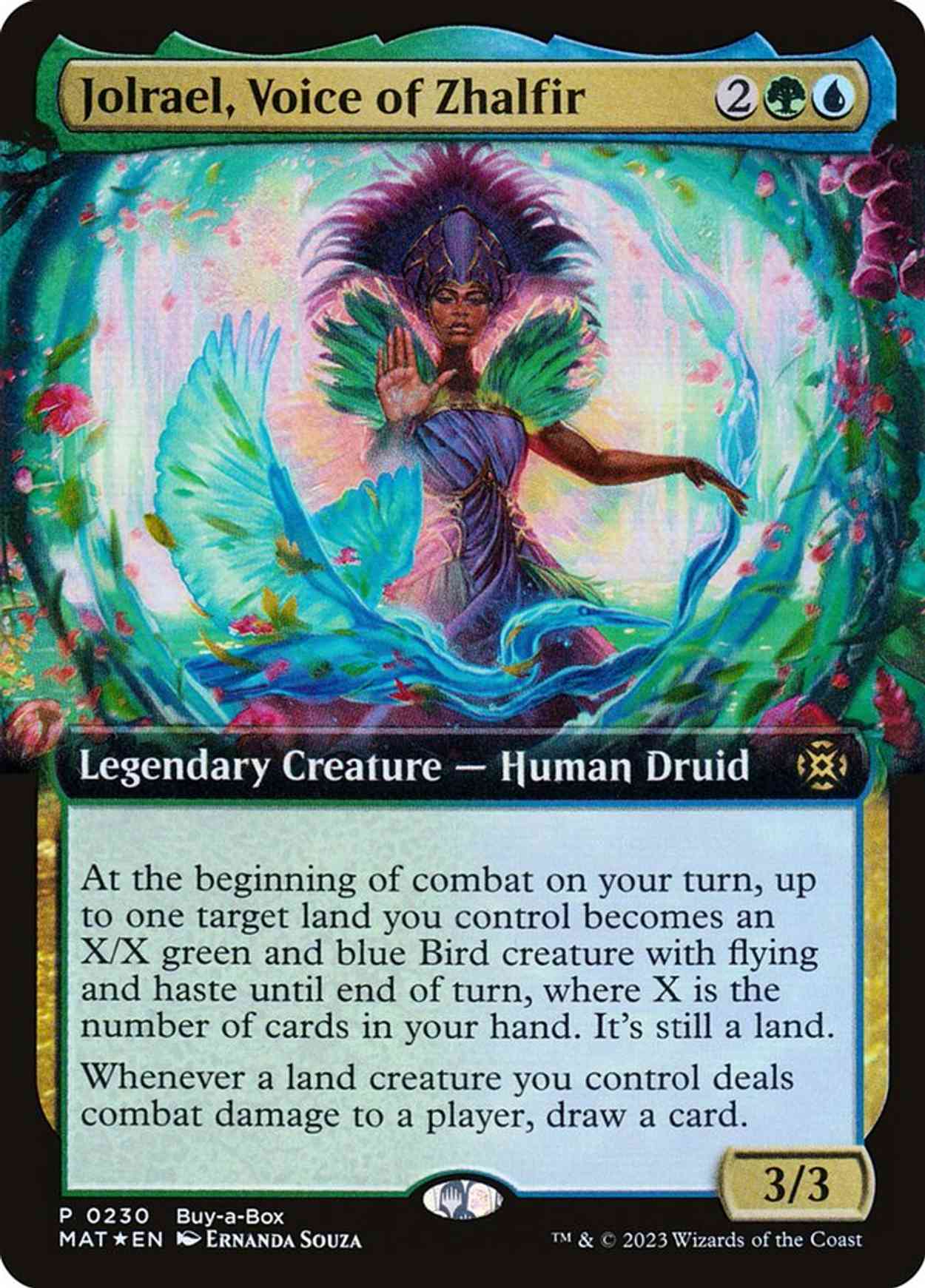 Jolrael, Voice of Zhalfir magic card front