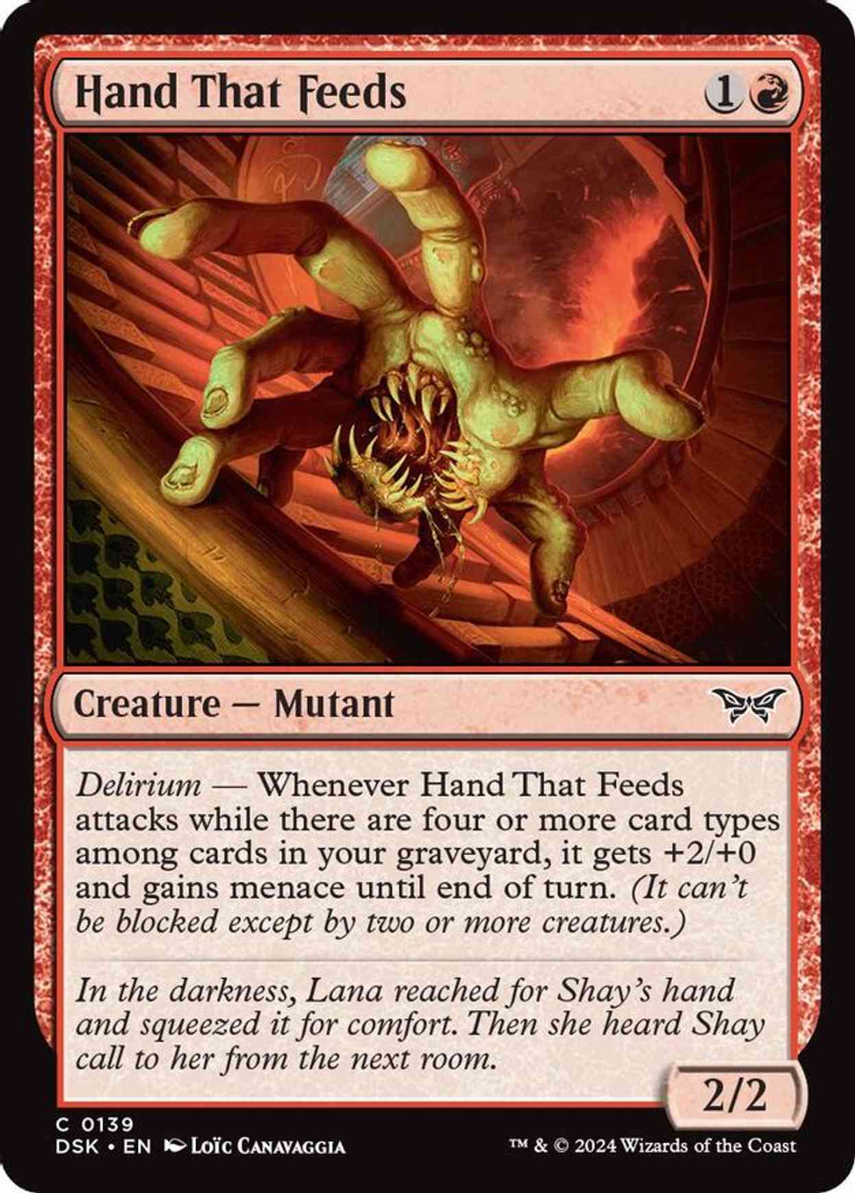 Hand That Feeds magic card front