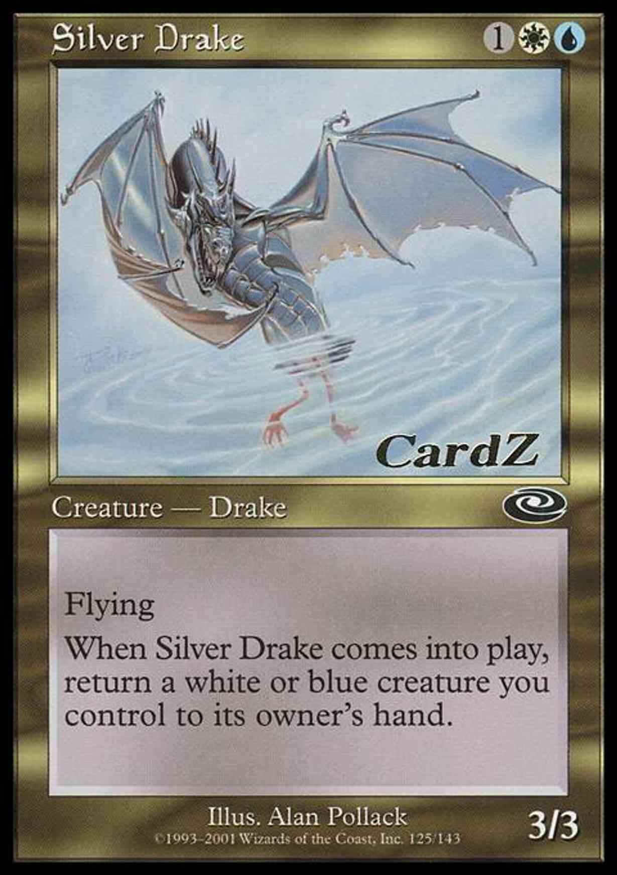 Silver Drake magic card front