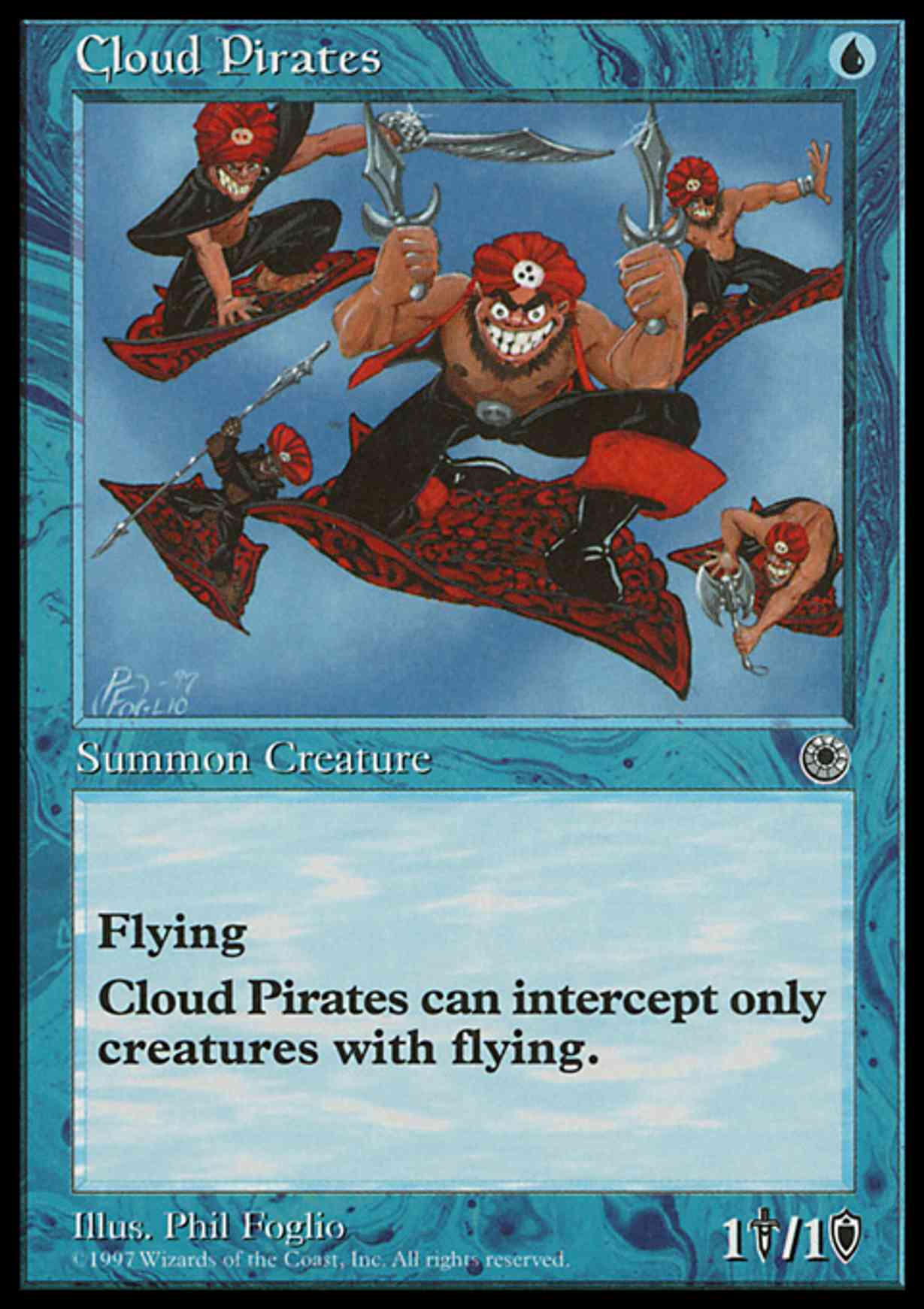 Cloud Pirates magic card front
