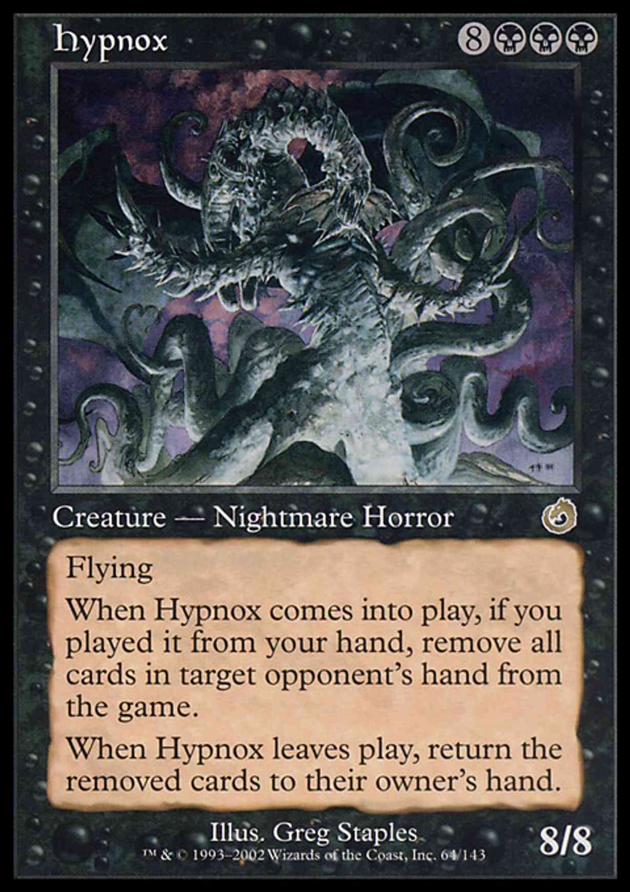 Hypnox magic card front